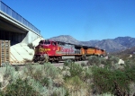 BNSF 948 headed uphill on track 3